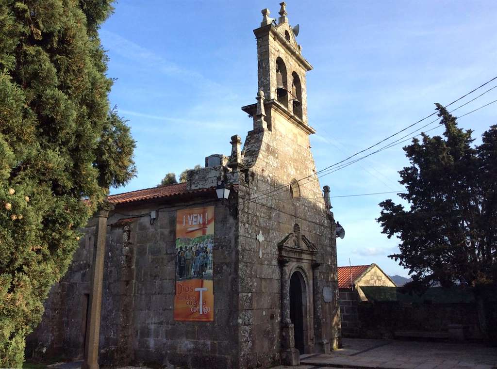 Iglesia de Santa Eulalia de Meira en Moaña