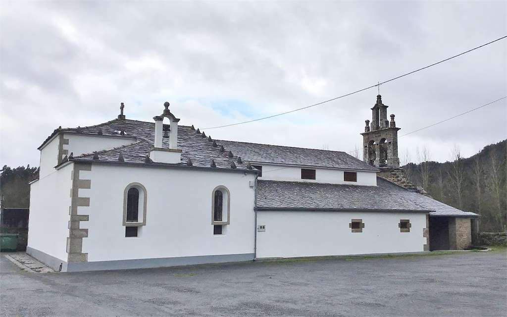 Iglesia de Santa Eulalia de Merille en Ourol