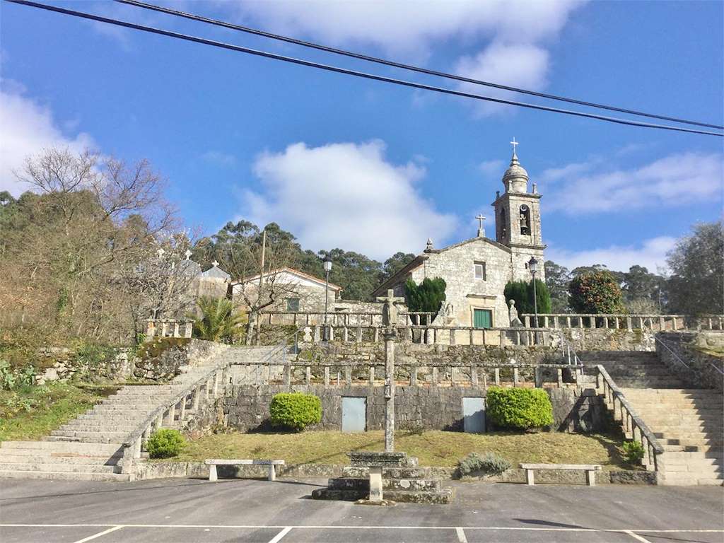 Iglesia de Santa Eulalia de Xil en Meaño