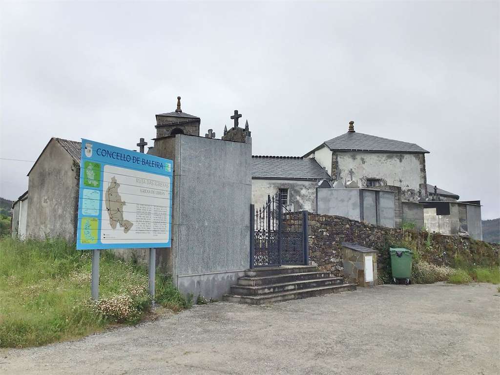 Iglesia de Santa Mariña de Librán en Baleira