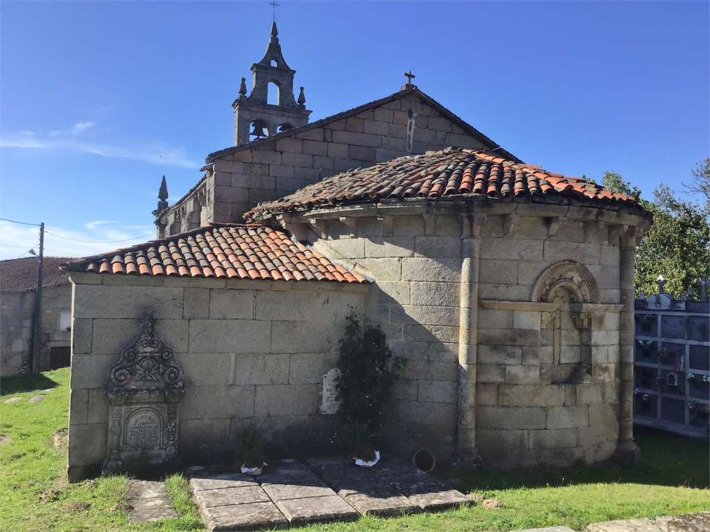 Iglesia de Santa Mariña de Pescoso en Rodeiro