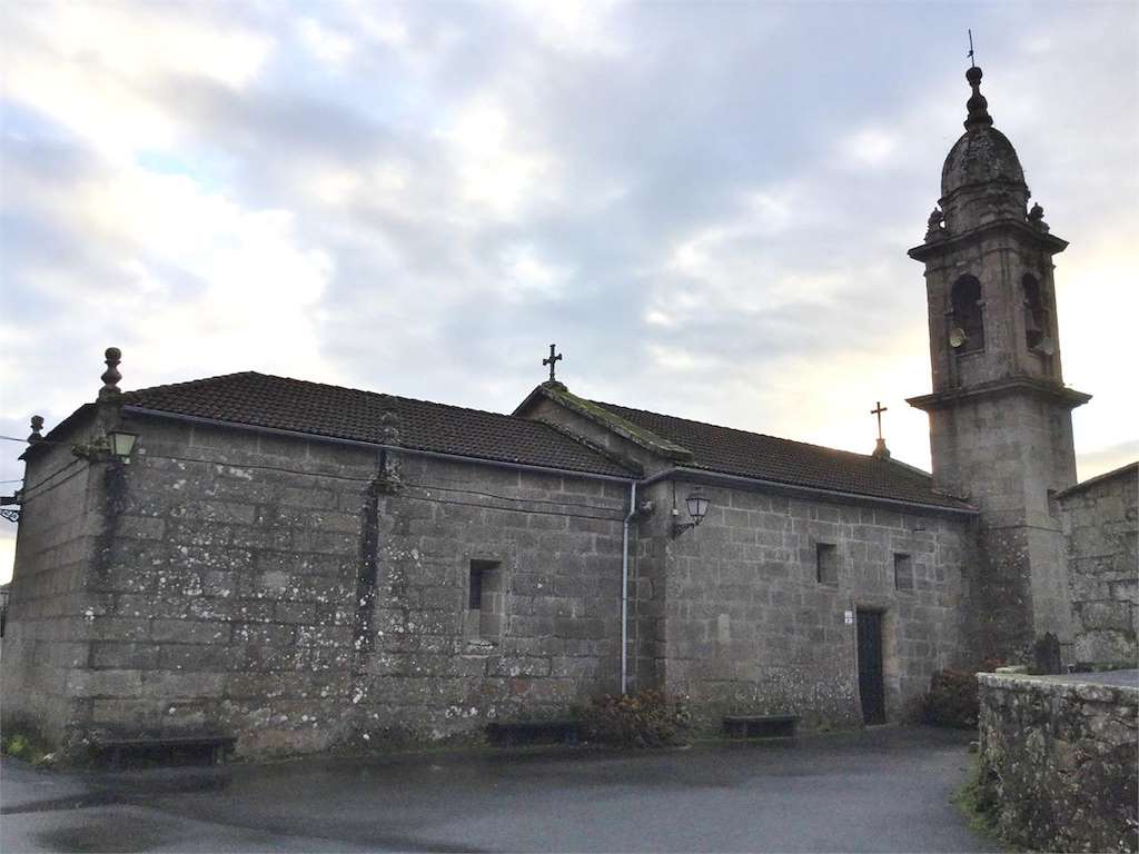 Iglesia de Santa María de Alba en Pontevedra