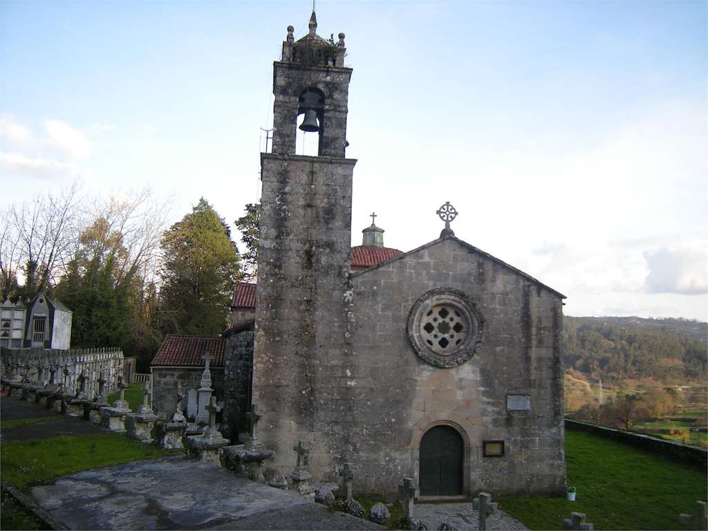 Iglesia de Santa María de Bemil en Caldas de Reis