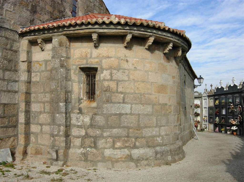 Iglesia de Santa María de Caleiro en Vilanova de Arousa