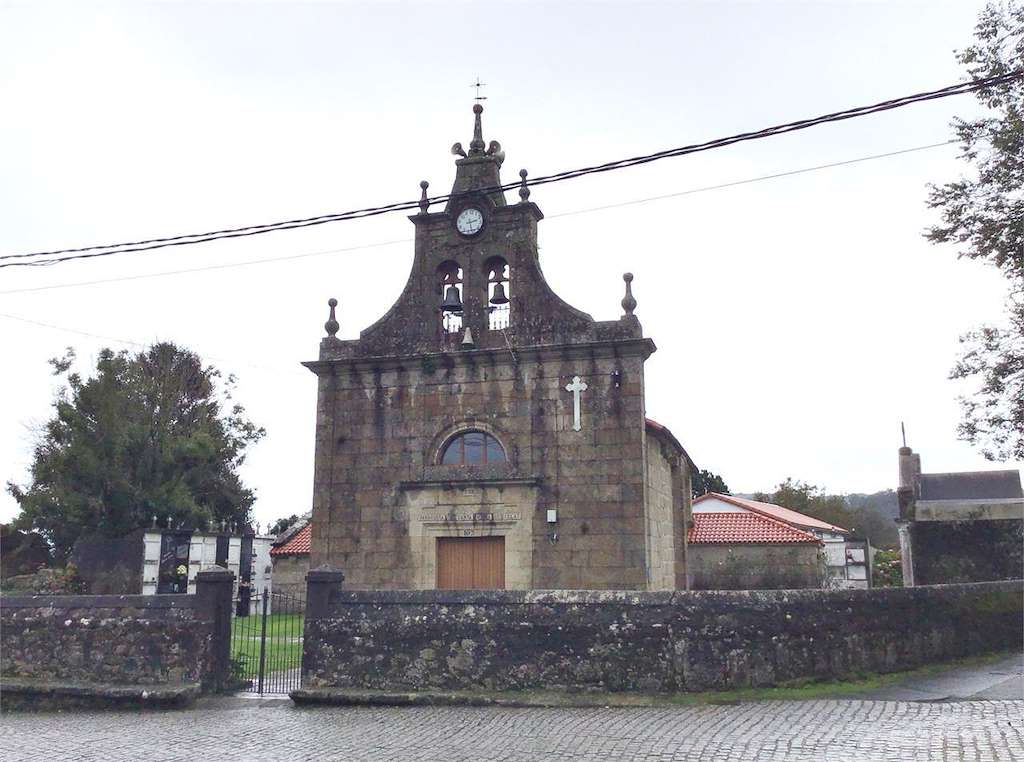 Iglesia de Santa María de Celas en Culleredo
