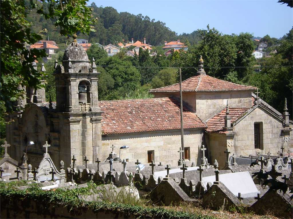 Iglesia  de Santa María de Darbo en Cangas