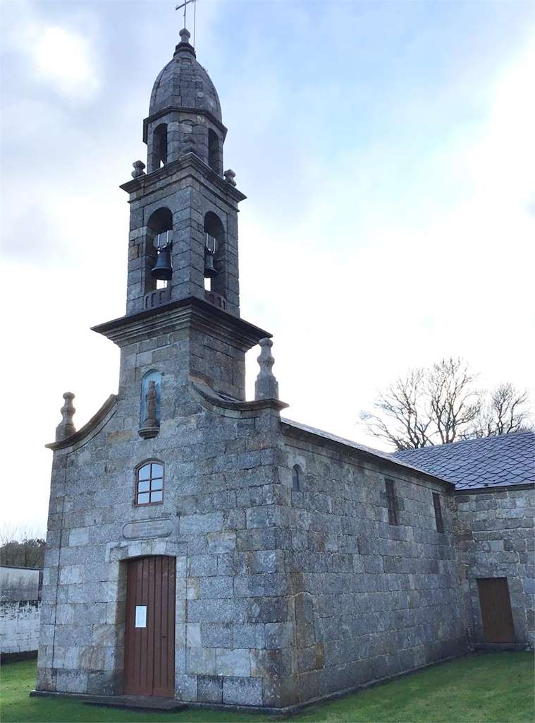 Iglesia de Santa María de Iglesiafeita en San Sadurniño