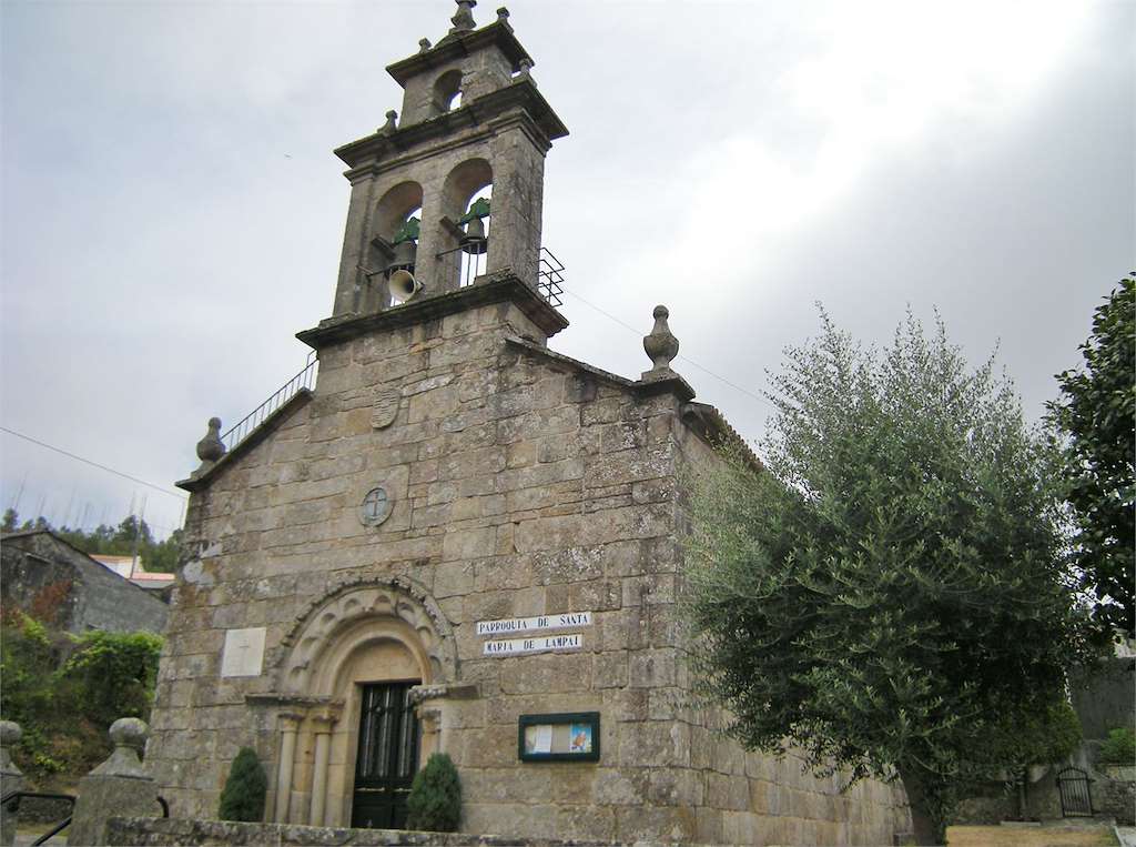 Iglesia de Santa María de Lampai en Teo