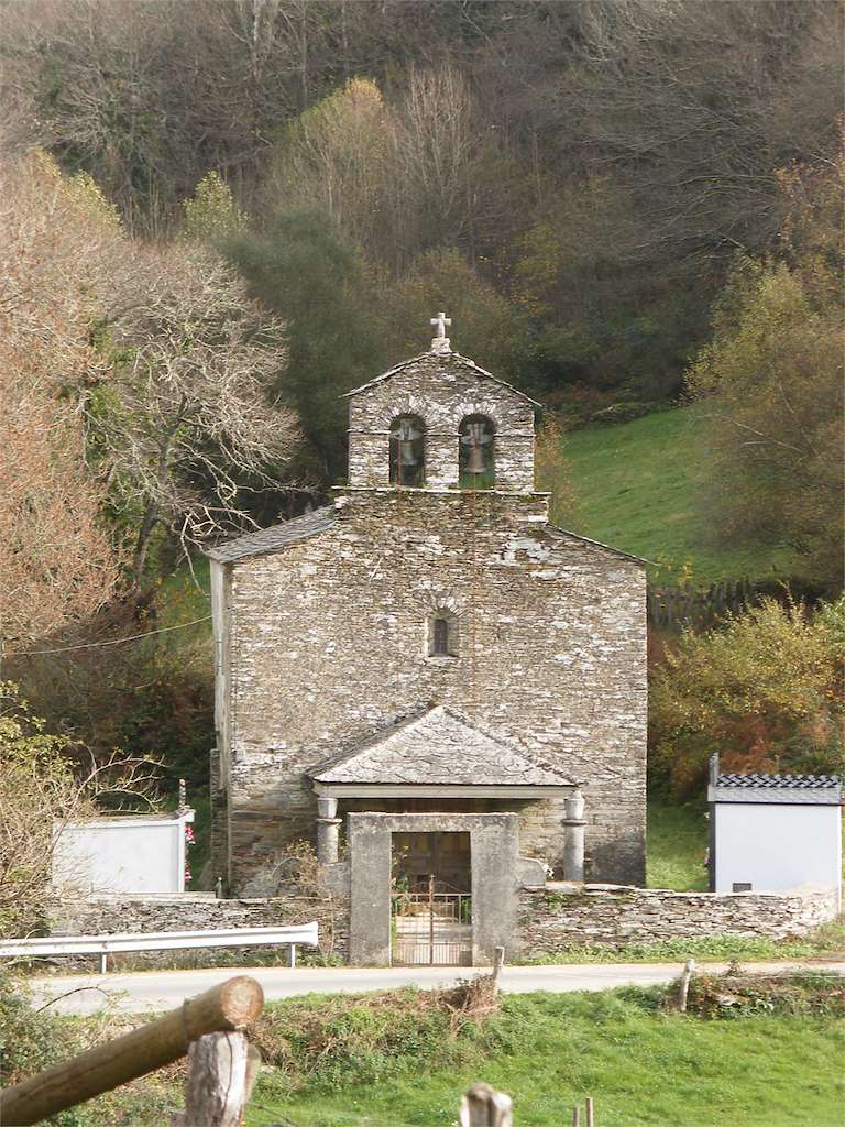 Iglesia de Santa María de Montán en Samos