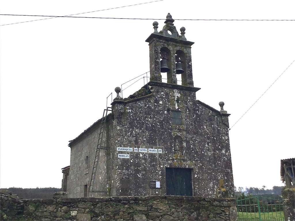 Iglesia de Santa María de Morlán en Trazo