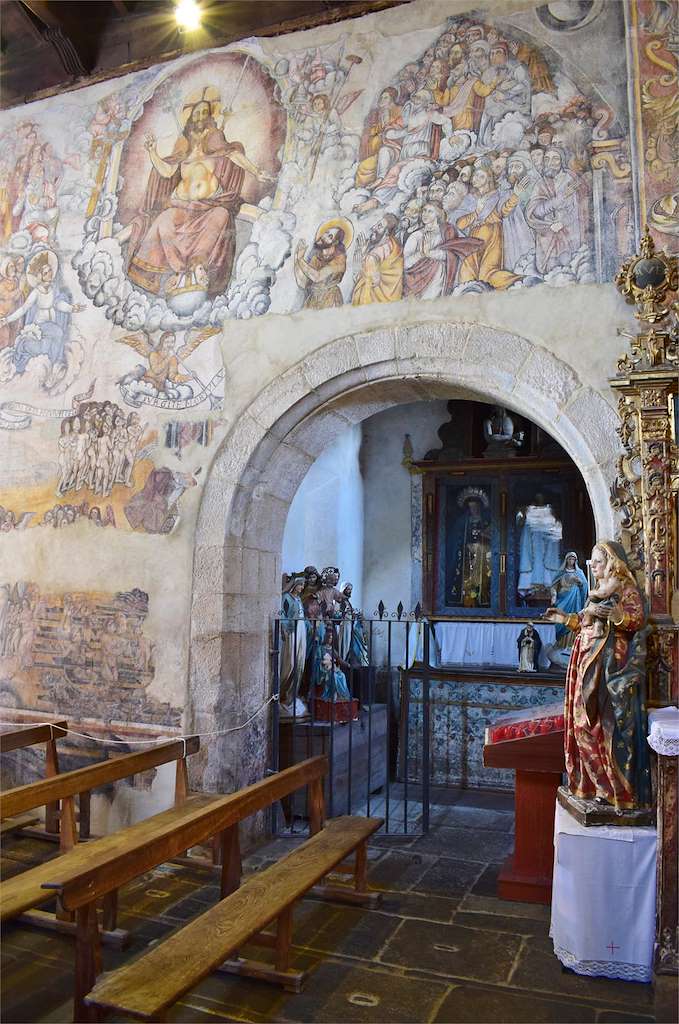 Iglesia de Santa María de Nogueira de Miño en Chantada