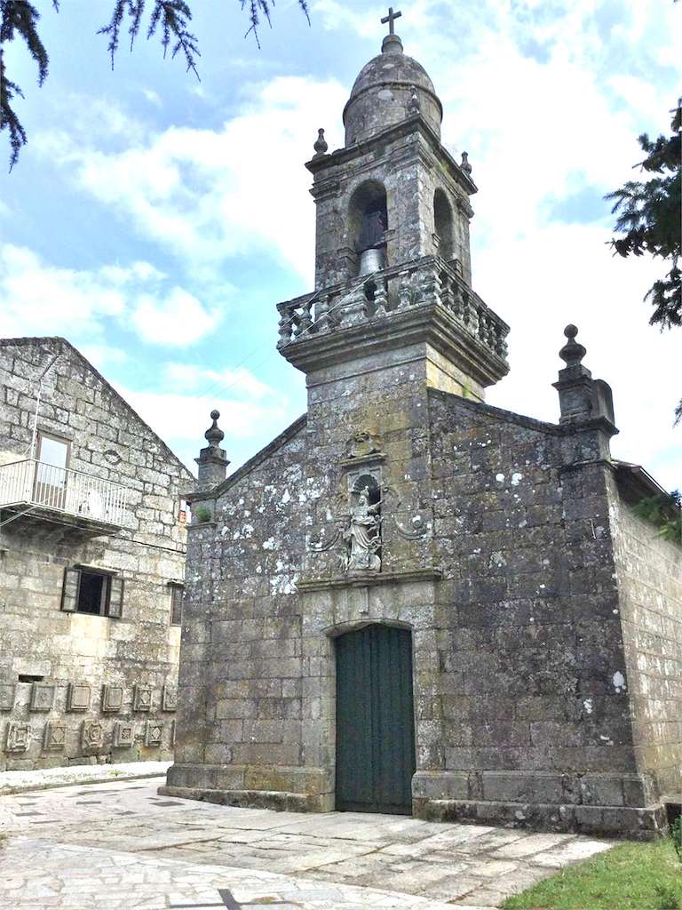 Iglesia de Santa María de O Viso en Redondela