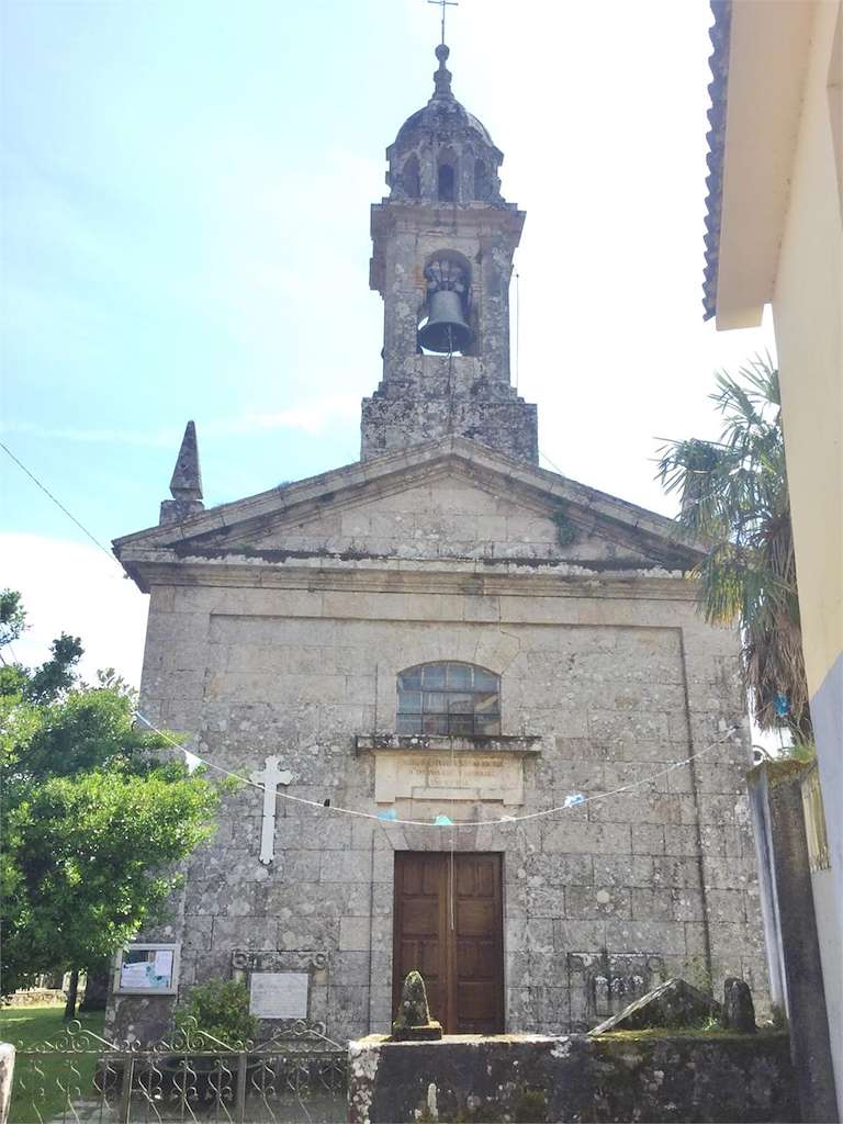 Iglesia de Santa María de Oural en Boqueixón