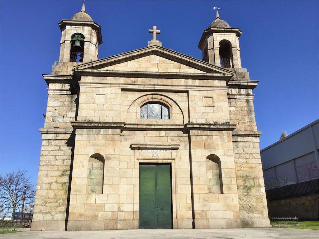Iglesia de Santa María de Oza Monelos en A Coruña
