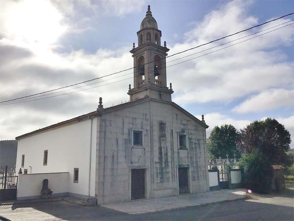 Iglesia de Santa María de Rendal en Arzúa