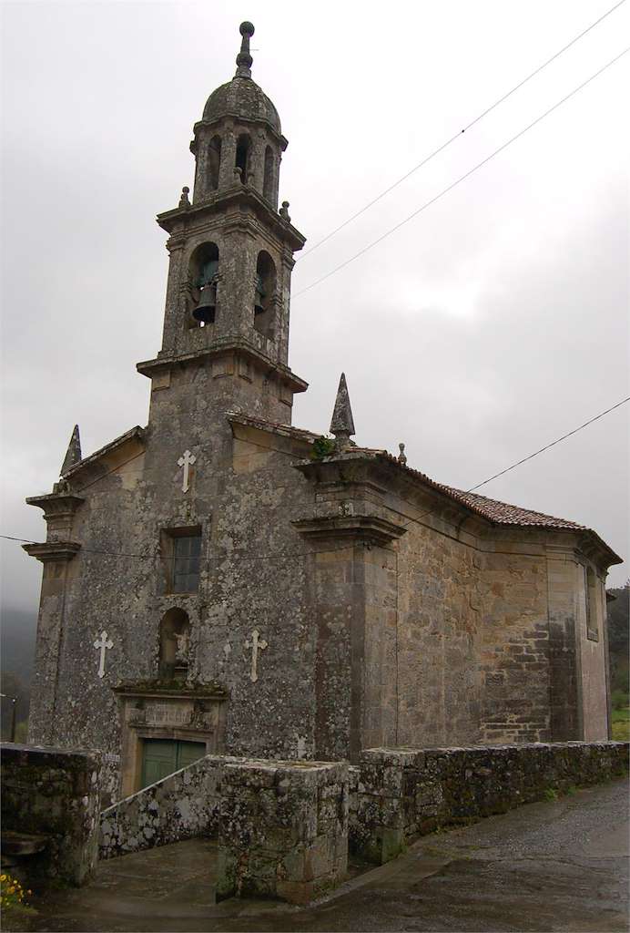 Iglesia de Santa María de Roo en Noia