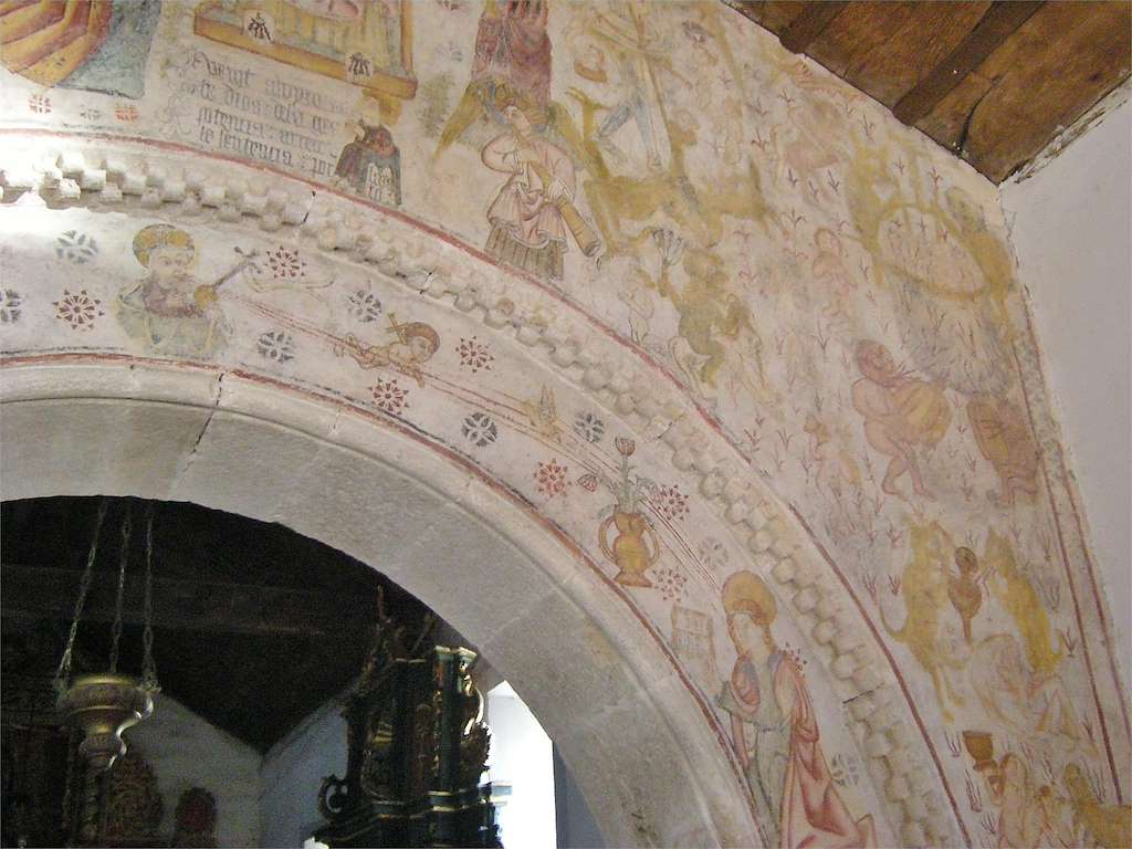 Iglesia de Santa María de Seteventos en O Saviñao