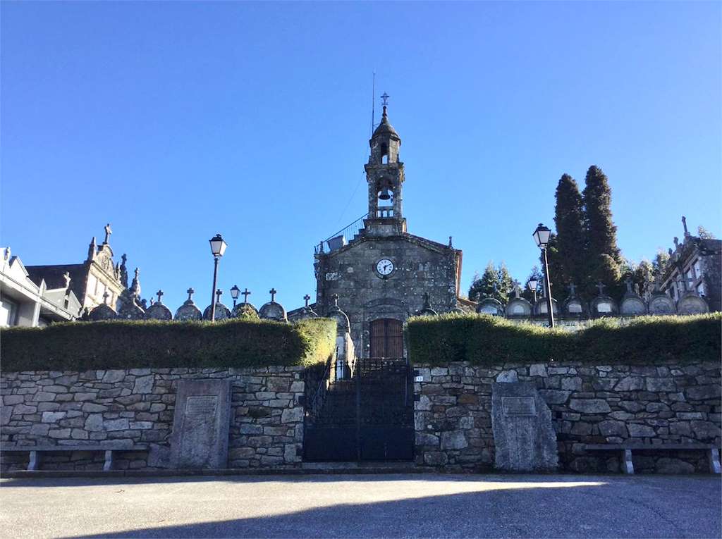 Iglesia de Santa María de Tomonde en Cerdedo Cotobade