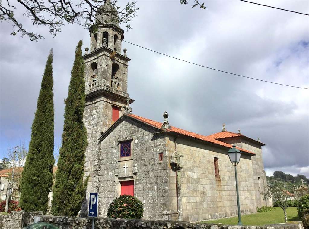 Iglesia de Santa María de Xeve en Pontevedra