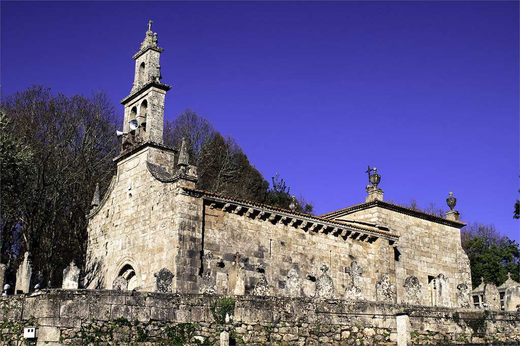 Iglesia de Santa María de Xuvencos en Boborás
