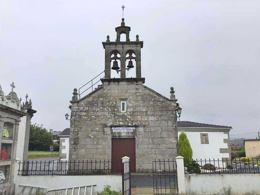 Iglesia de Santiago de Boebre en Pontedeume