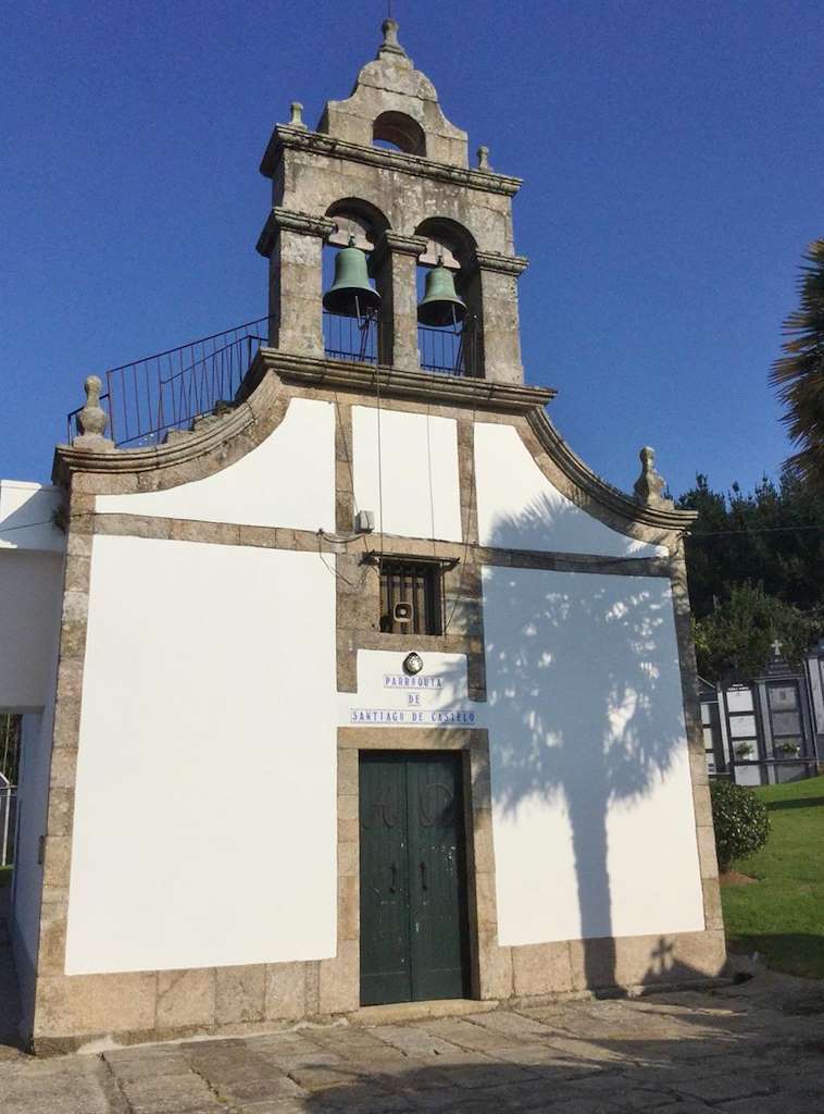 Iglesia de Santiago de Castelo en Culleredo