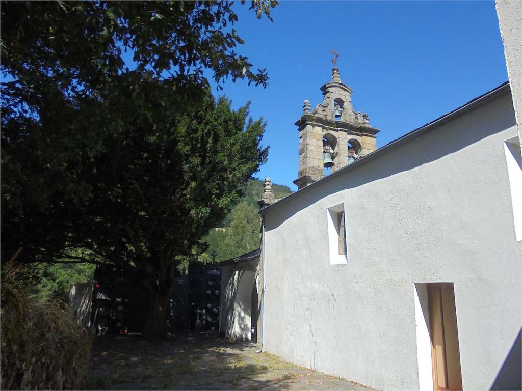 Iglesia de Santiago de Cubilledo en Baleira