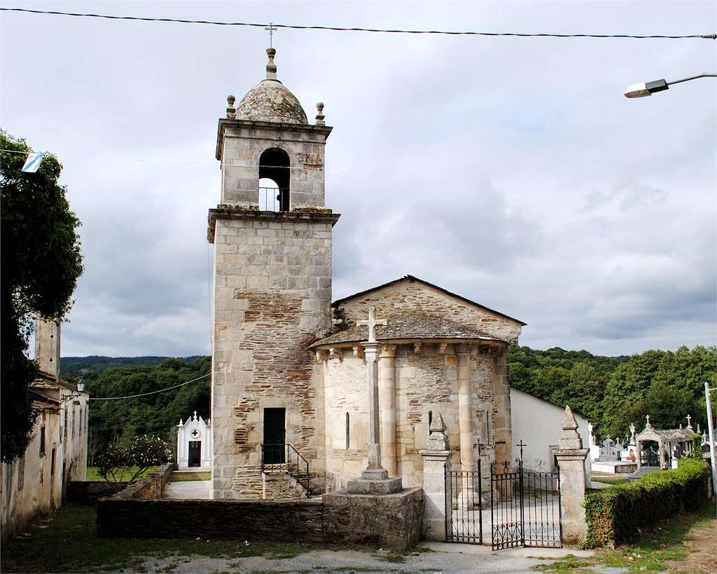 Iglesia de Santiago de Meilán en Lugo