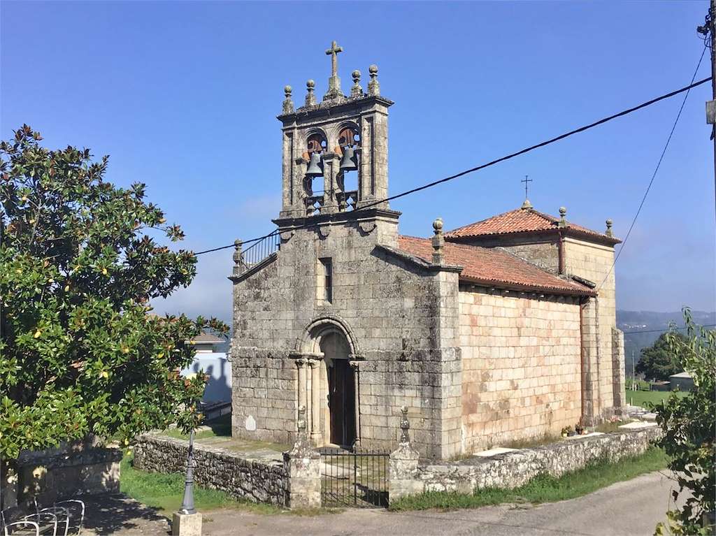 Iglesia de Santiago de Taboada en Silleda