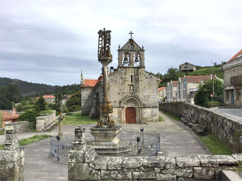 Iglesia de Santo André do Hío en Cangas de Morrazo