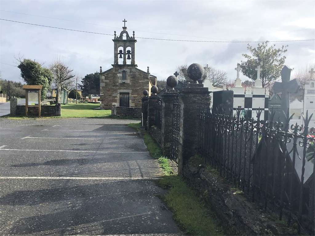 Iglesia de Santo Estevo de Loentia en Castro de Rei