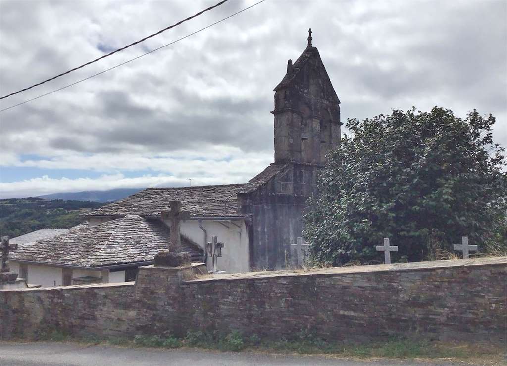 Iglesia de Santo Estevo de Reiriz en Samos
