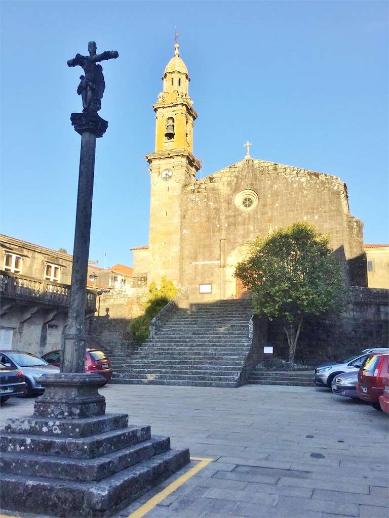 Iglesia Santa Columba en Rianxo