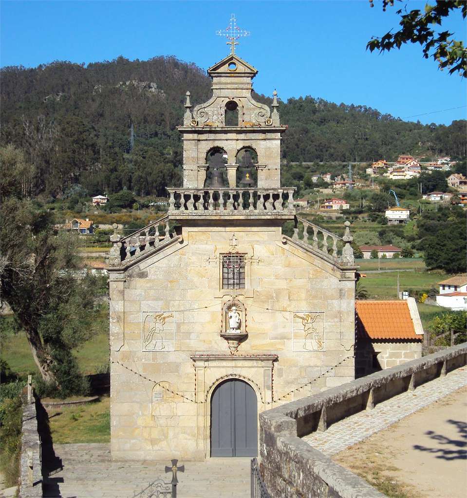 Iglesia Santiago de Parada de Miñor en Nigrán