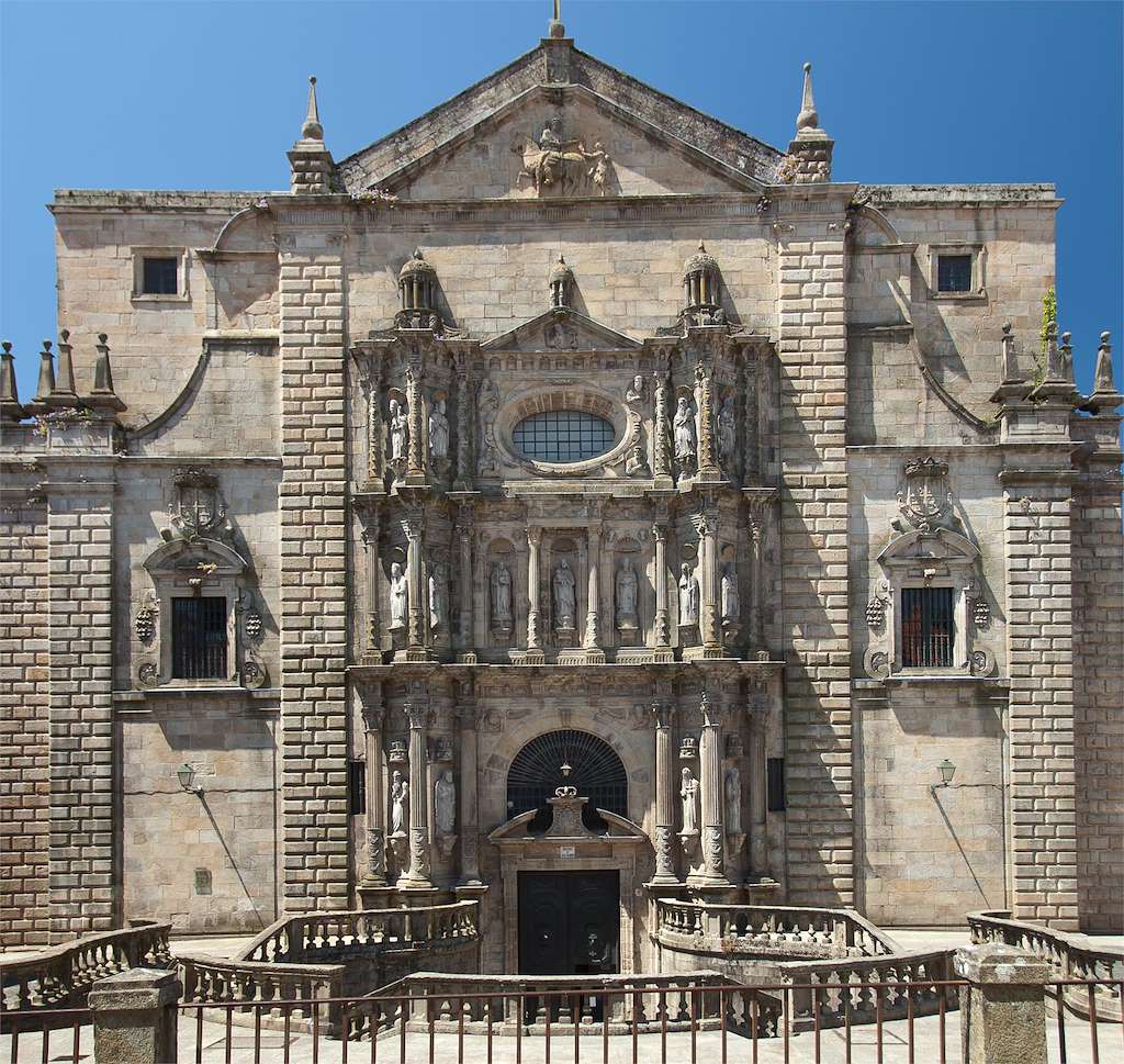Iglesia y Monasterio de San Martín Pinario en Santiago de Compostela
