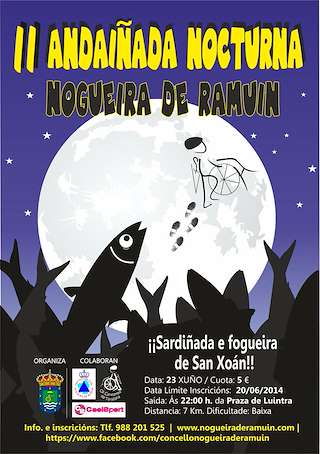 XII Andaiñada Nocturna  (2026) en Nogueira de Ramuín