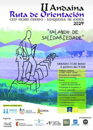 III Andaina Solidaria e Ruta de Orientación en Xunqueira de Ambía