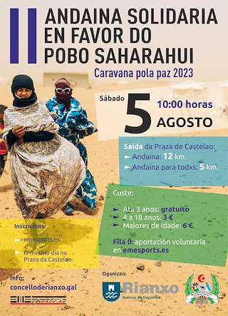 IV Andaina Solidaria en Favor do Pobo Saharahui en Rianxo