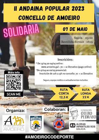 IV Andaina Solidaria en Amoeiro
