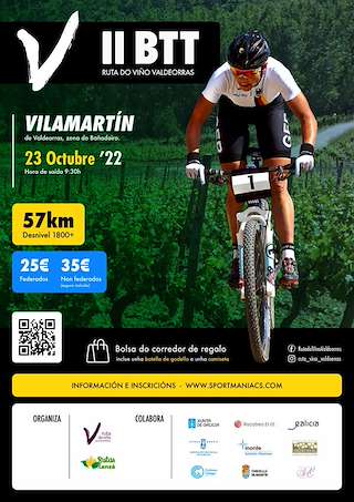 V BTT Ruta do Viño de Valdeorras en Rubiá