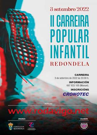 V Carreira Popular Infantil - IV Contrarreloj por Equipos en Redondela