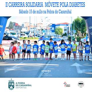 IV Carreira Solidaria Móvete Pola Diabetes en A Pobra do Caramiñal