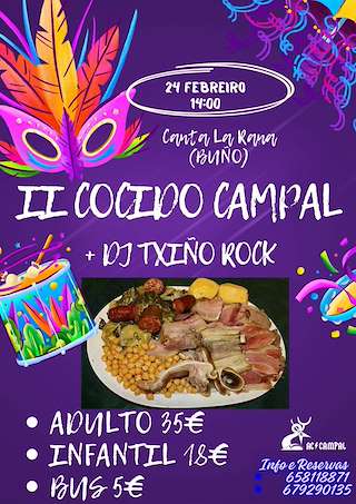 III Cocido de Entroido de Campal en Malpica de Bergantiños