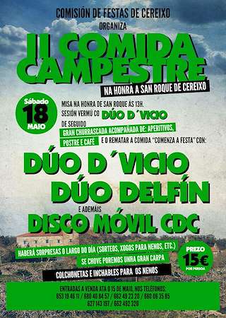 VI Comida Campestre de Cereixo en Vimianzo