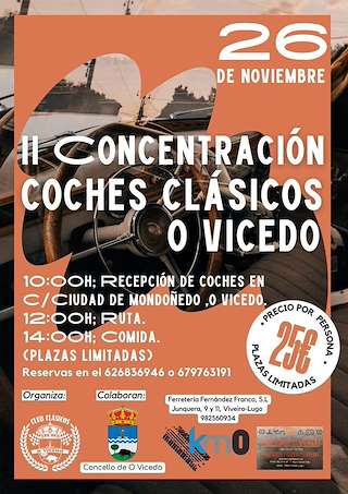 V Concentración Coches Clásicos en O Vicedo