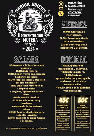 III Concentración Sarria Bikers