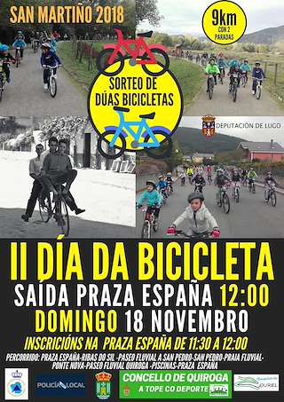 V Día da Bicicleta  en Quiroga