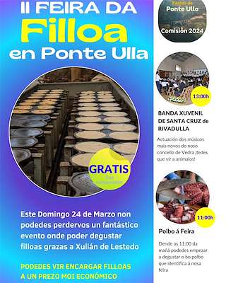 III Feira da Filloa de Ponte Ulla en Vedra