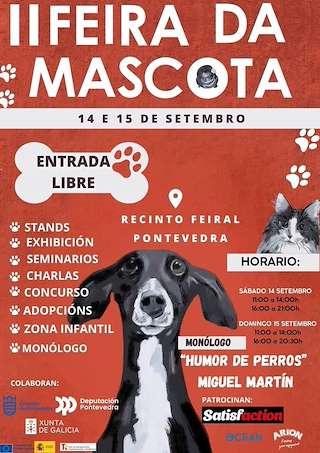 III Salón de Animales de Compañía de Galicia (2025) en Pontevedra