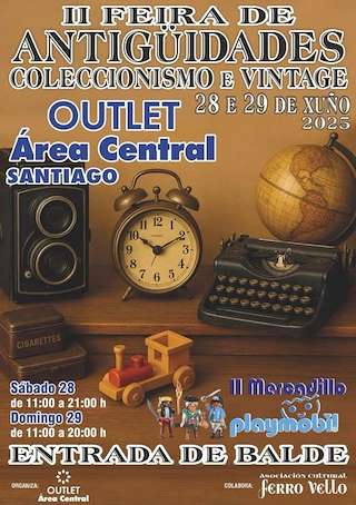 III Feira de Antigüidades e Coleccionismo - III Mercadillo Playmobil en Santiago de Compostela